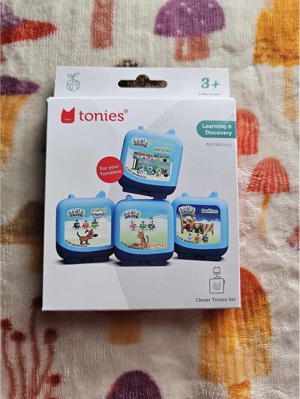 Tonies Alphablocks Clever Pocket Tonie for Toniebox UK Exclusive